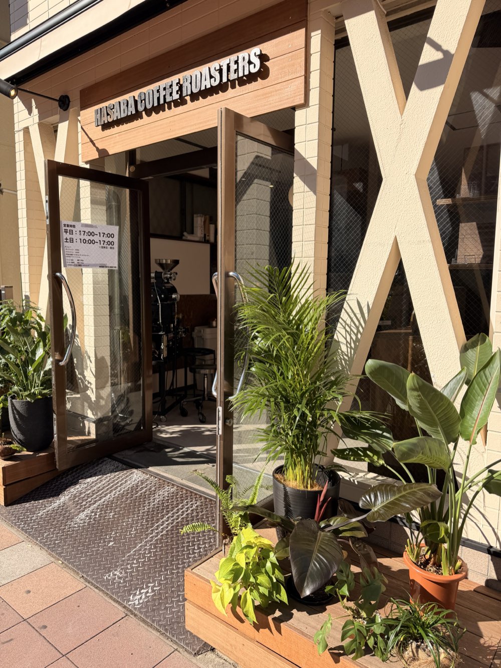 HASABA COFFEE 新所沢店の外観